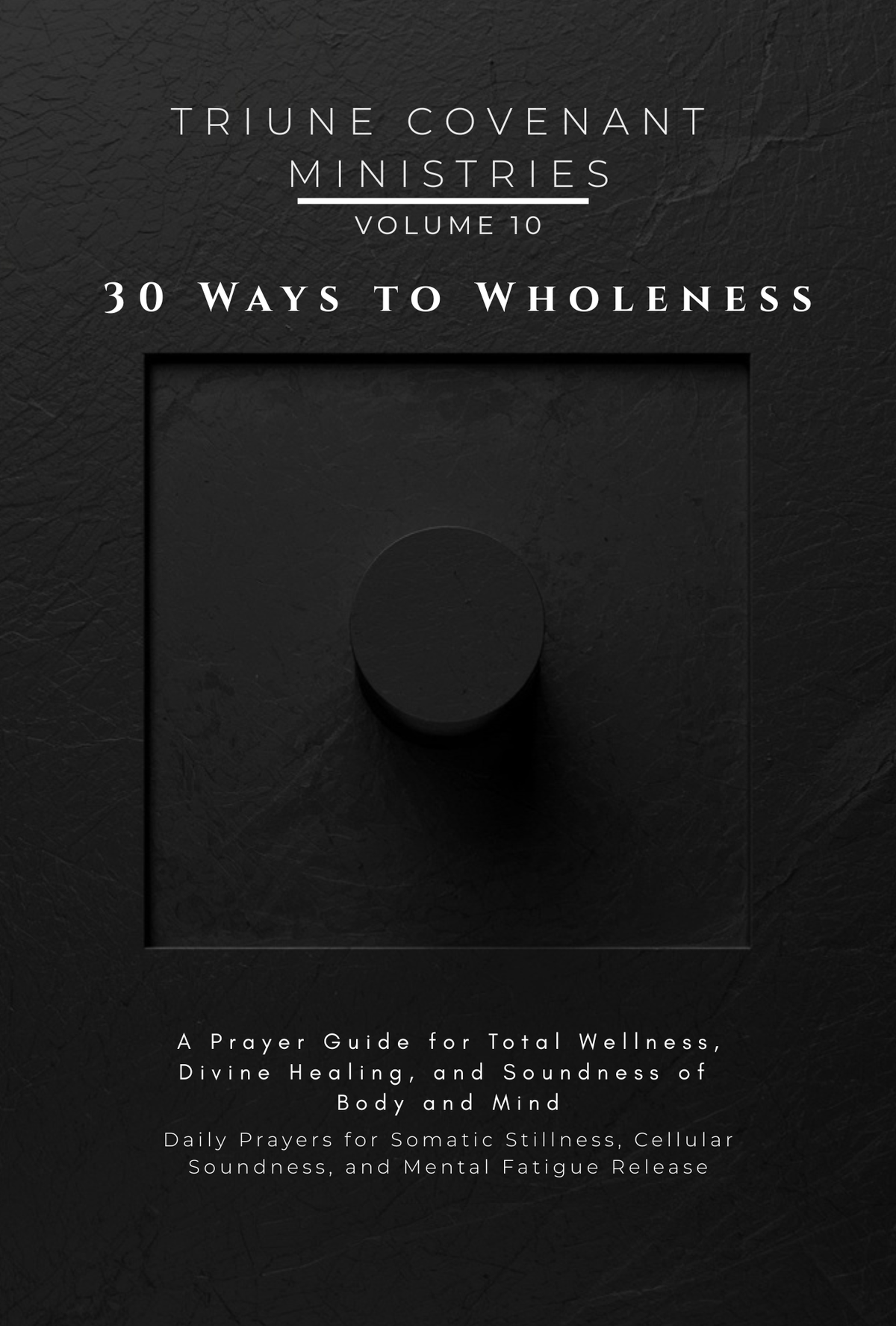 Volume 10 - 30 Ways to Wholeness: A Prayer Guide for Total Wellness, Divine Healing, and Soundness of Body and Mind