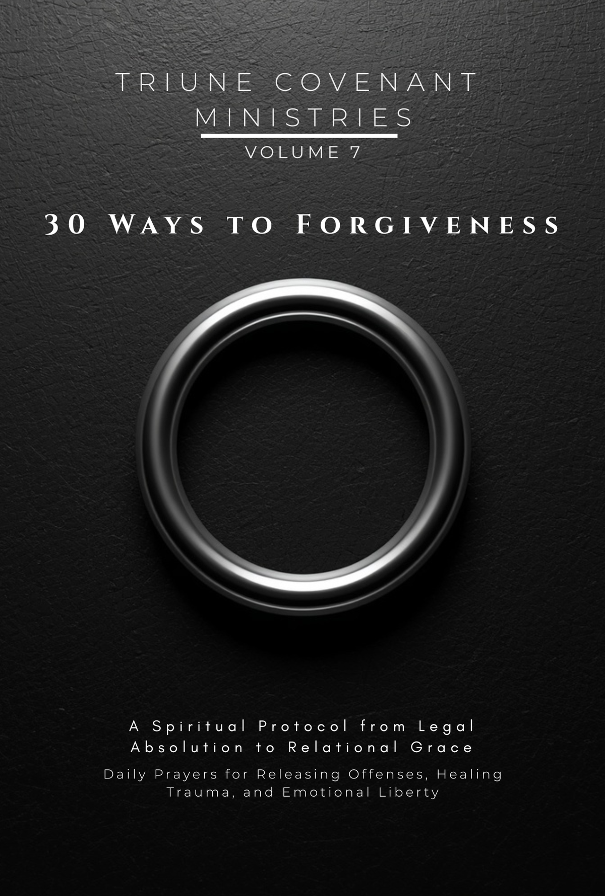 Volume 07 - 30 Ways to Forgiveness: A Spiritual Protocol from Legal Absolution to Relational Grac