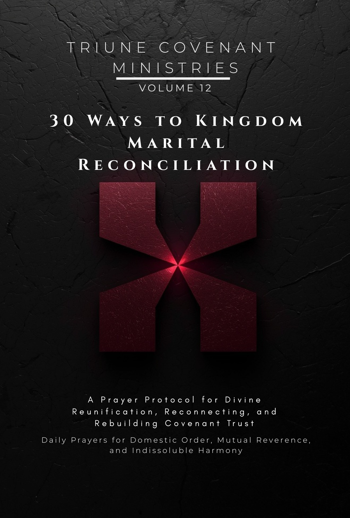 Volume 12 - 30 Ways to Kingdom Marital Reconciliation: A Prayer Protocol for Divine Reunification, Reconnecting, and Rebuilding Covenant Trust