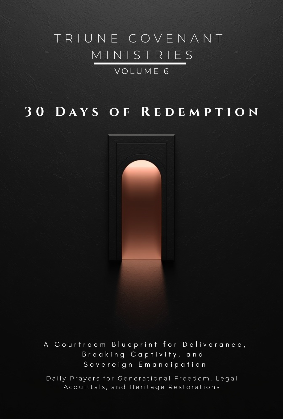 Volume 06 - 30 Days of Redemption: A Courtroom Blueprint for Deliverance, Breaking Captivity, and Sovereign Emancipation